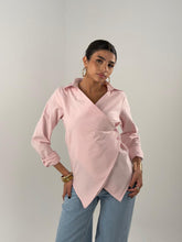 Crisscross Shirt - Pink
