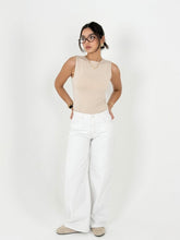 Straight Fit Bottoms - White