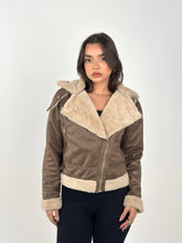 Velvet X Fur Jacket - Olive