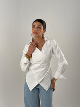 Crisscross Shirt - White