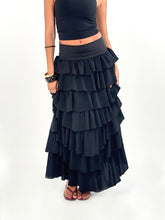 Ruffle Skirt - Black