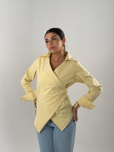 Crisscross Shirt - Yellow