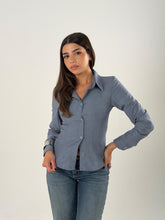 Corset Shirt - Blue