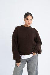 Basic Sweater - Brown