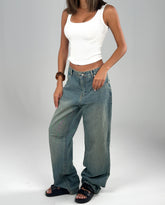 Straight Fit Denim - Dirty