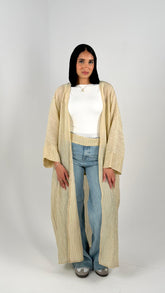 Bling Lines Kaftan - Beige