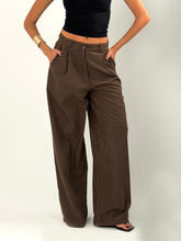 The Wrap Set - Pants ( Brown )