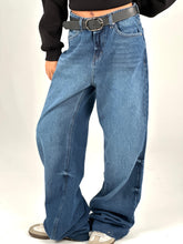 Unfinished Long Denim - Dark Blue