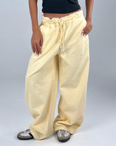 Relaxed Joggers - Butter Yellow