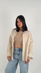Linen Shirt - Beige
