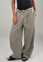 Relaxed Joggers - Olive