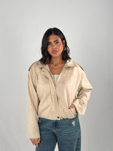 Velvet Jacket - Beige