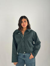 Velvet Jacket - Olive