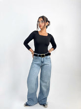 Unfinished Light Washed Denim