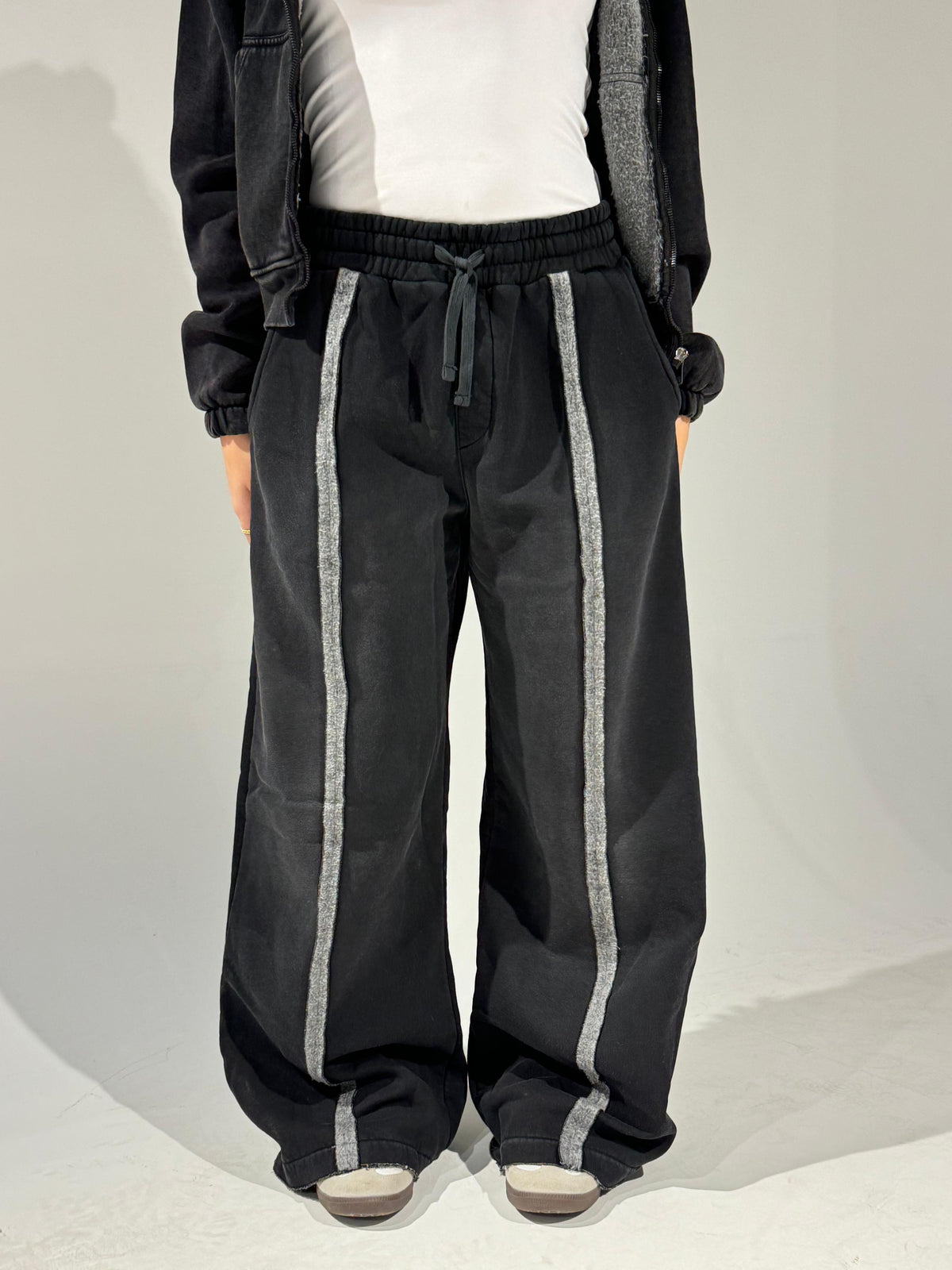 Straight Lined Washed Sweats