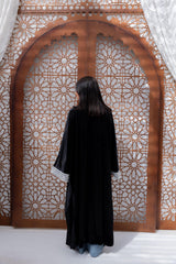 Silver Velvet Kaftan