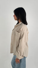 Linen Shirt - Beige