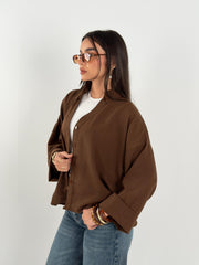 The Basic Shirt - Brown