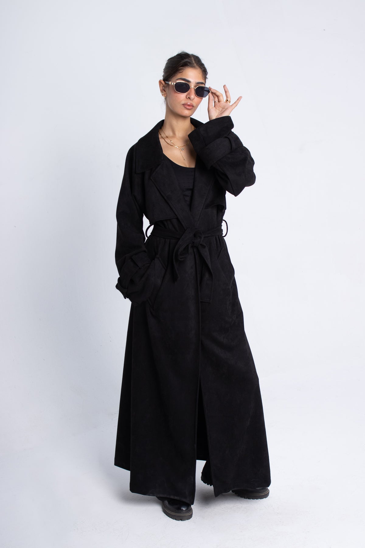 Velvet Coat - Black