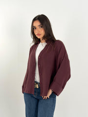 The Basic Shirt - Burgundy