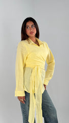 Wrapped Shirt - Yellow