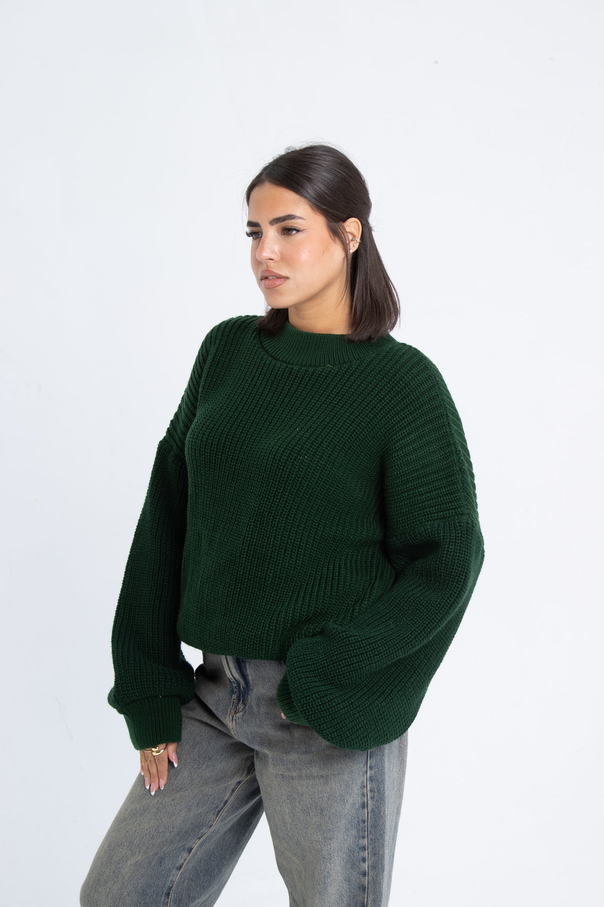 Basic Sweater - Olive