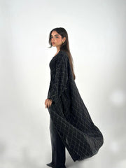 Blingy Light Kaftan - Black