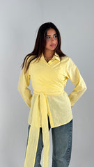 Wrapped Shirt - Yellow