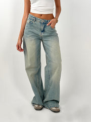 Wide-Long Denim - Dirty