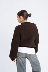 Basic Sweater - Brown