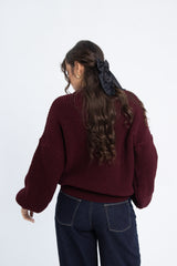 Basic Sweater - Burgundy
