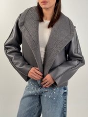 Leather X Fur Jacket