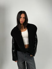 Leather X Fur Jacket