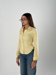 Corset Shirt - Yellow