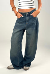Wideleg Denim - Dirty