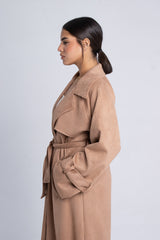 Velvet Coat - Beige