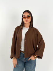The Basic Shirt - Brown