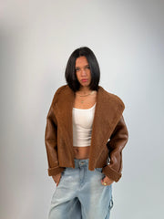 Leather X Fur Jacket