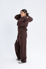 Double Zipper Jacket - Brown