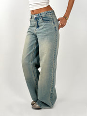 Wide-Long Denim - Dirty
