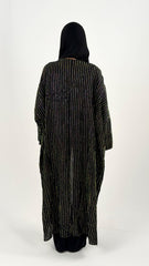 Bling Lines Kaftan - Black