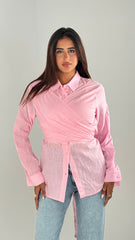 Wrapped Shirt - Pink