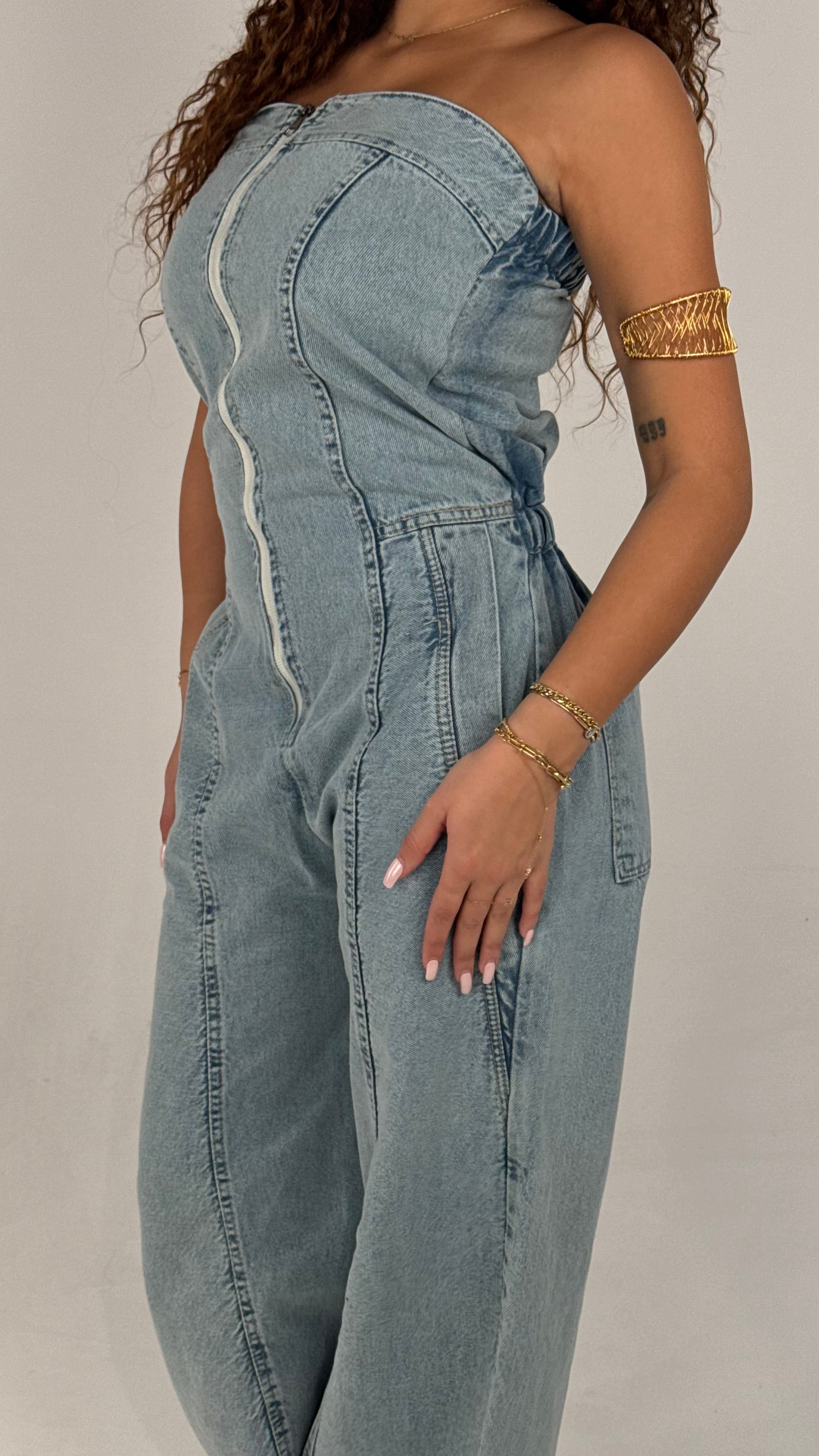Denim Jumpsuit