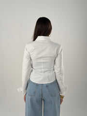 Corset Shirt - White