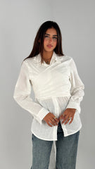 Wrapped Shirt - White