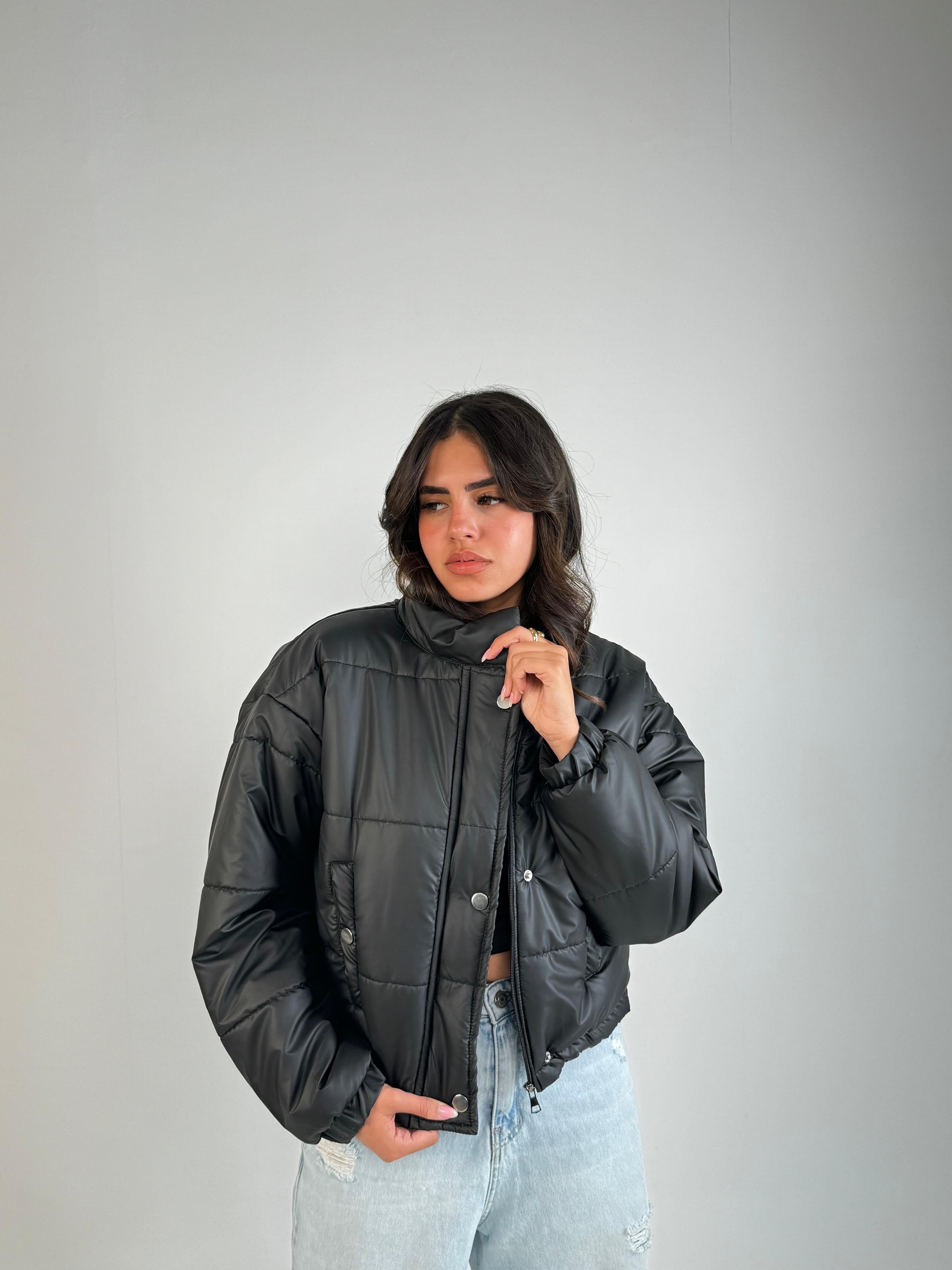 Statement Cropped Puffer Jacket