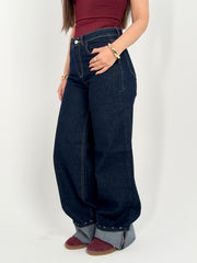 Fold Up Denim - Navy