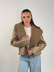 Leather X Fur Jacket