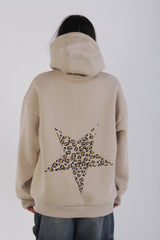 Star leopard Hoodie