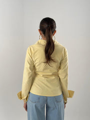 Crisscross Shirt - Yellow